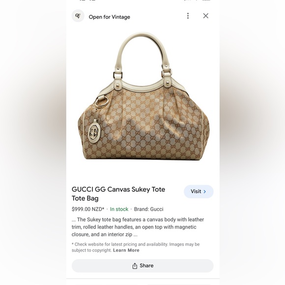Gucci Sukey Tote - Picture 12 of 12